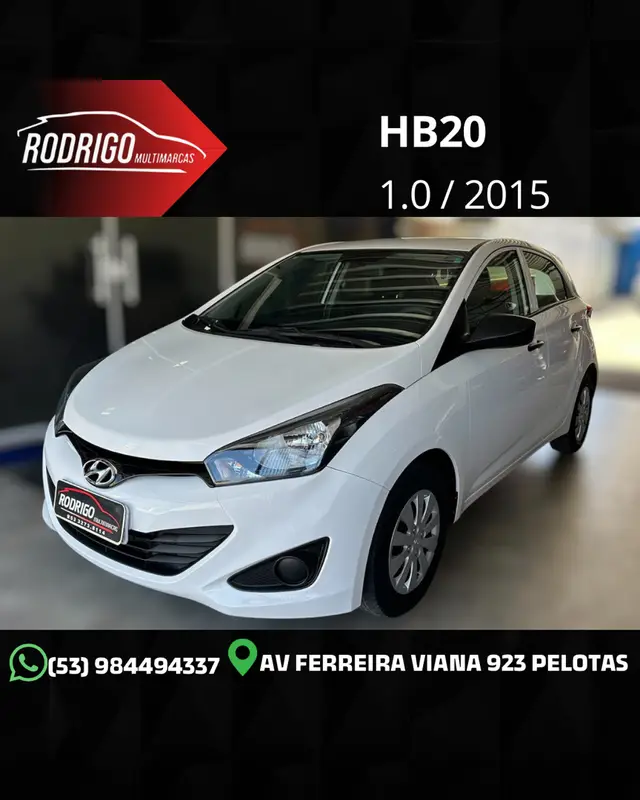 Carro Hyundai HB20 2015 1.0 Comfort (Flex)
