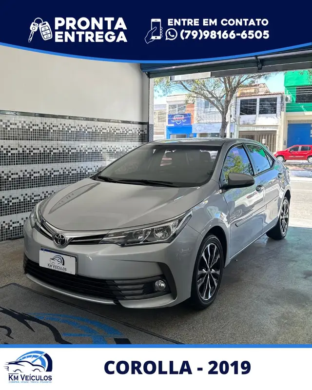 Carro Toyota Corolla 2019 2.0 XEi Multi-Drive S (Flex)