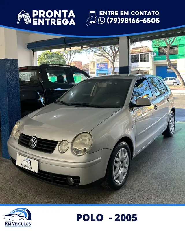 Carro Volkswagen Polo 2005 Hatch. 1.6 8V