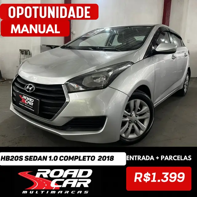 Carro Hyundai HB20S 2018 1.0 Comfort Plus (Flex)