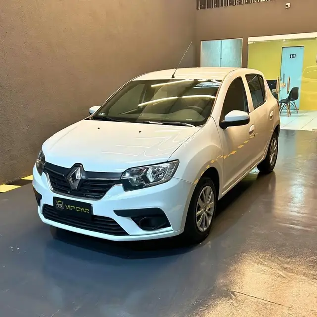 Carro Renault Sandero 2021 Life 1.0 12V SCe (Flex)