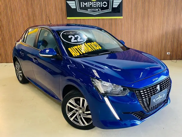 Carro Peugeot 208 2022 Allure 1.6 (Flex) (Aut)