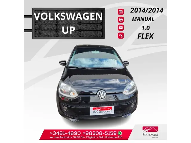 Carro Volkswagen Up! 2015 1.0 12v E-Flex move up! I-Motion 4p
