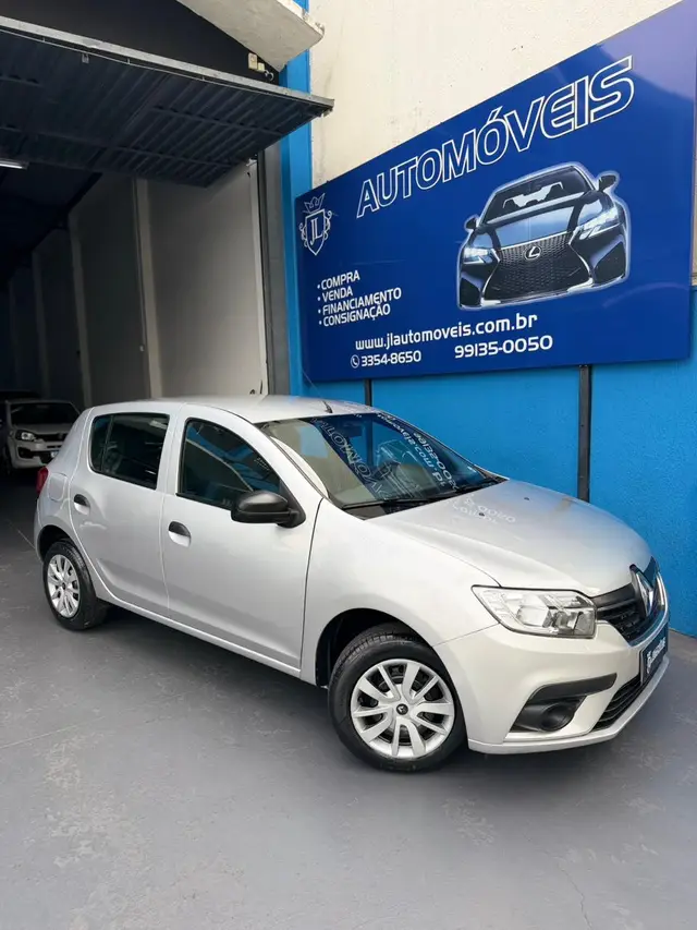 Carro Renault Sandero 2021 Life 1.0 12V SCe (Flex)