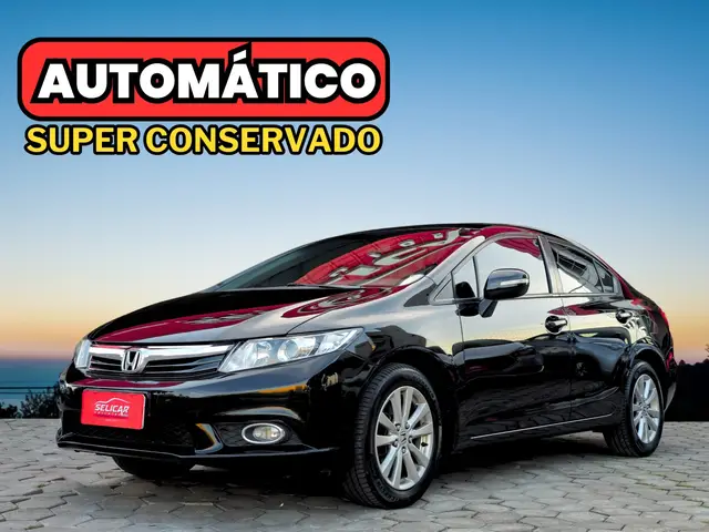 Carro Honda Civic 2013 New  LXS 1.8 16V i-VTEC (Aut) (Flex)