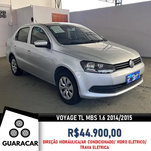 Carro Volkswagen Voyage 2015 1.6 Trendline (Flex)
