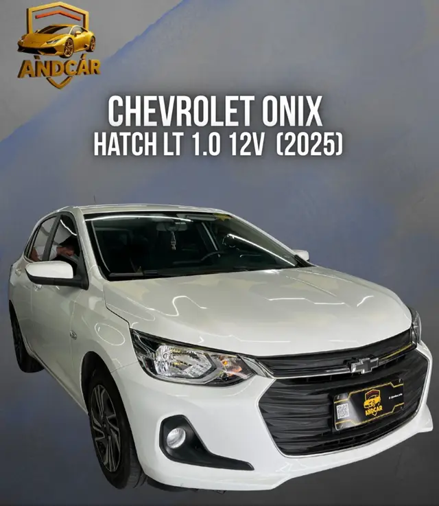 Carro Chevrolet Onix 2025 LT 1.0 Turbo