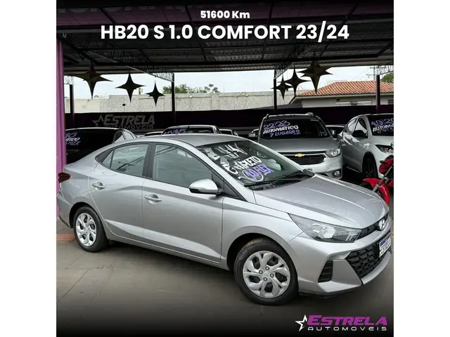 Carro Hyundai HB20S 2024 Comfort 1.0 (Flex)