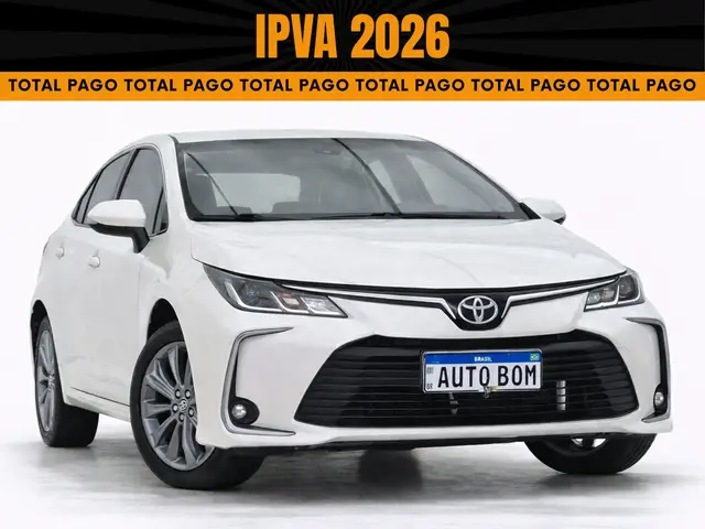 Carro Toyota Corolla 2020 2.0 XEi Multi-Drive S (Flex)