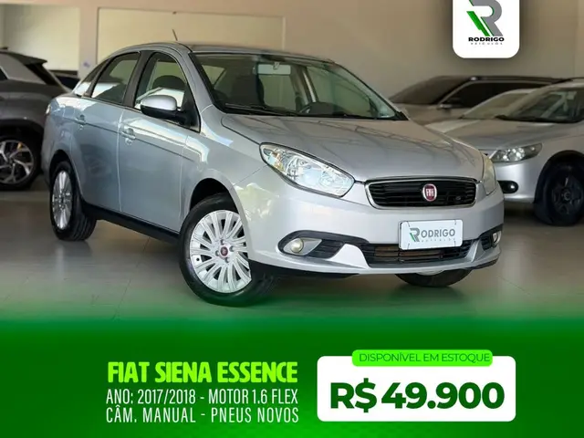 Carro Fiat Grand Siena 2018 1.6 E.torQ (Flex)