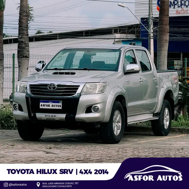 Carro Toyota Hilux Cabine Dupla 2014 Hilux 3.0 TDI 4x4 CD SRV (Aut)