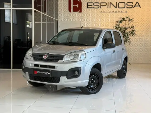 Carro Fiat Uno 2017 Attractive 1.0 (Flex) 4p