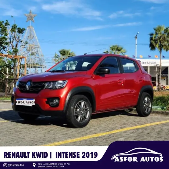 Carro Renault Kwid 2019 Intense 1.0 12v SCe (Flex)