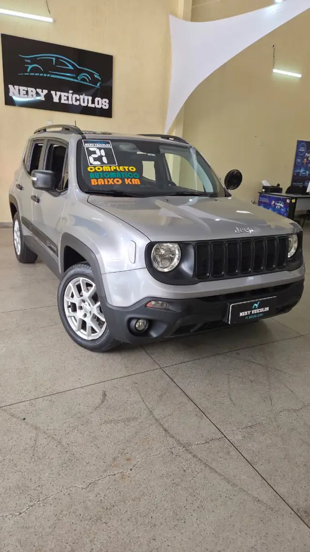 Carro Jeep Renegade 2021 Sport 1.8 4x2 (Aut) (Flex)
