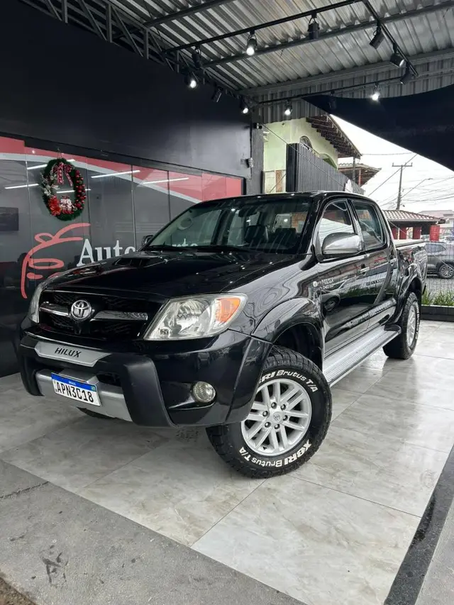 Carro Toyota Hilux Cabine Dupla 2008 Hilux SRV 4x4 3.0 (cab. dupla)