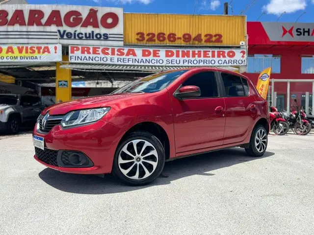 Carro Renault Sandero 2017 Authentique 1.0 12V SCe (Flex)