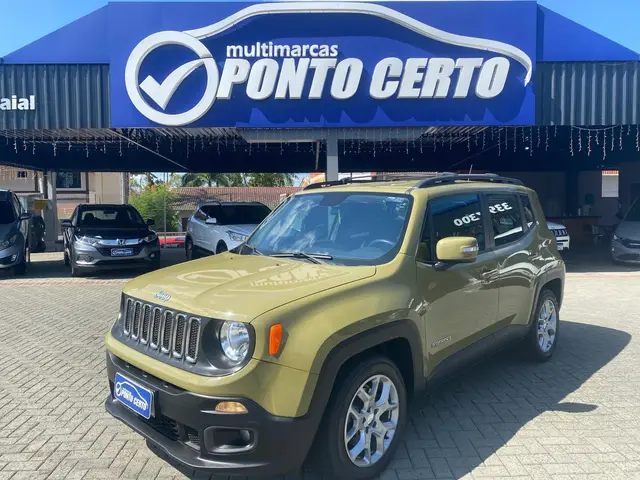 Carro Jeep Renegade 2016 Longitude 1.8 4x2 (Aut) (Flex)