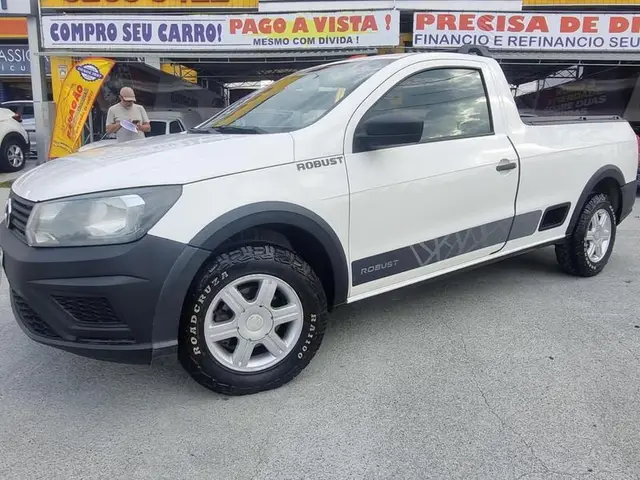 Carro Volkswagen Saveiro 2018 Robust 1.6 MSI CS (Flex)