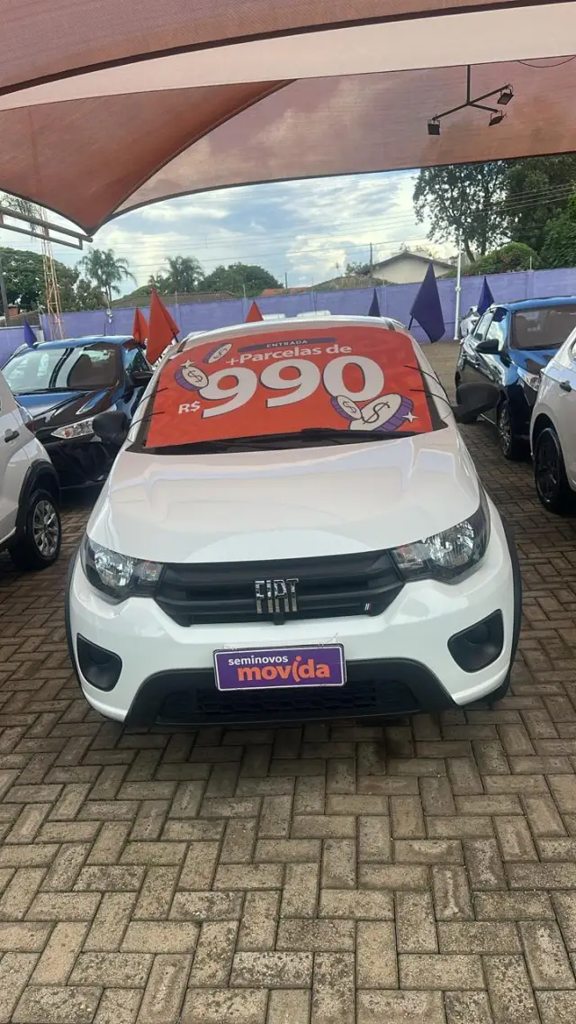 Carro Fiat Mobi 2024 Like 1.0 (Flex)