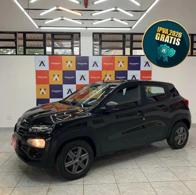 Carro Renault Kwid 2025 Zen 1.0 12v SCe (Flex)