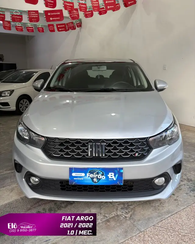 Carro Fiat Argo 2022 1.0
