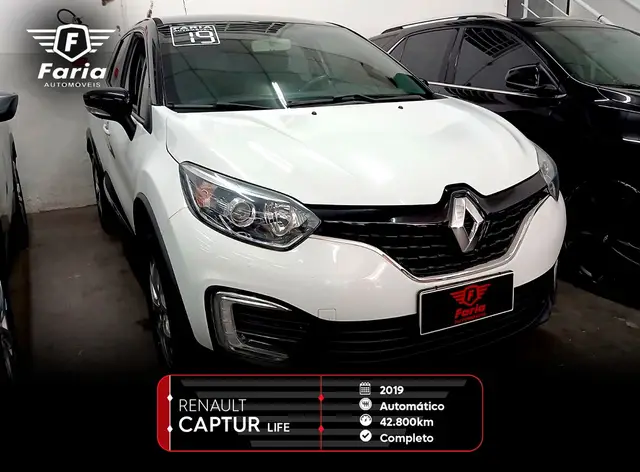 Carro Renault Captur 2019 Life 1.6 16v SCe CVT (Flex)