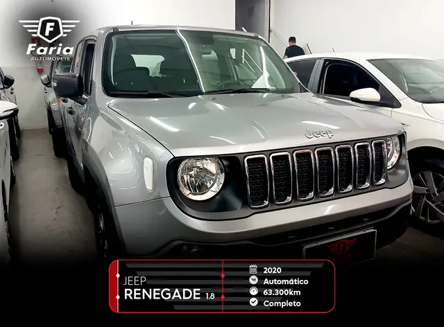Carro Jeep Renegade 2020 1.8 4x2 (Aut) (Flex) (PCD)