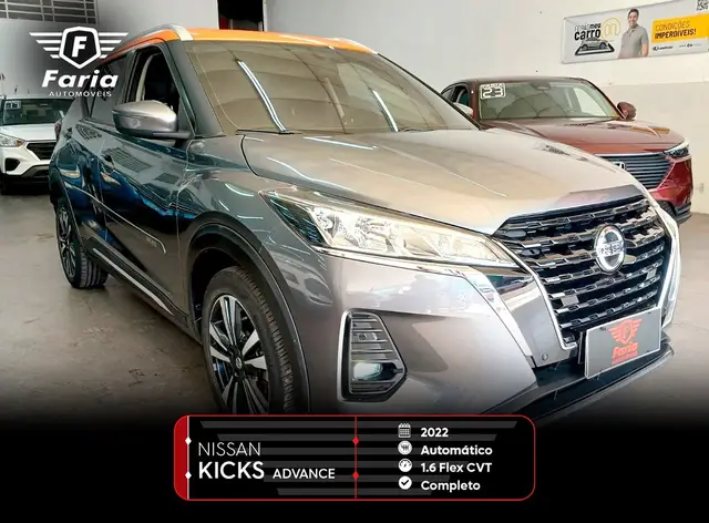 Carro Nissan Kicks 2022 Advance 1.6