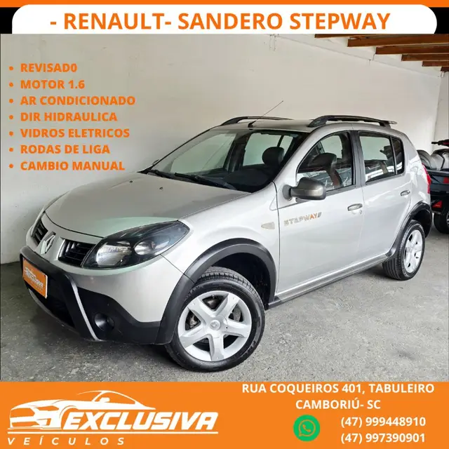 Carro Renault Sandero 2010 Expression 1.6 8V (flex)