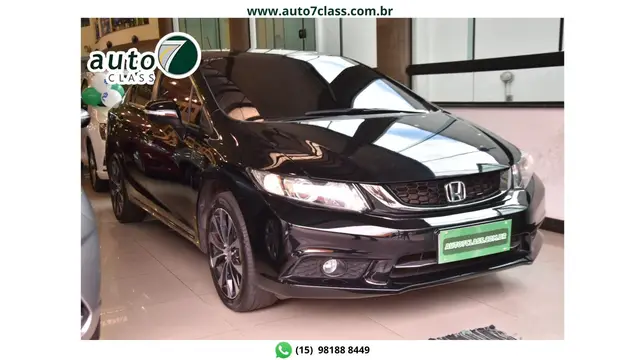 Carro Honda Civic 2016 LXR 2.0 i-VTEC (Aut) (Flex)