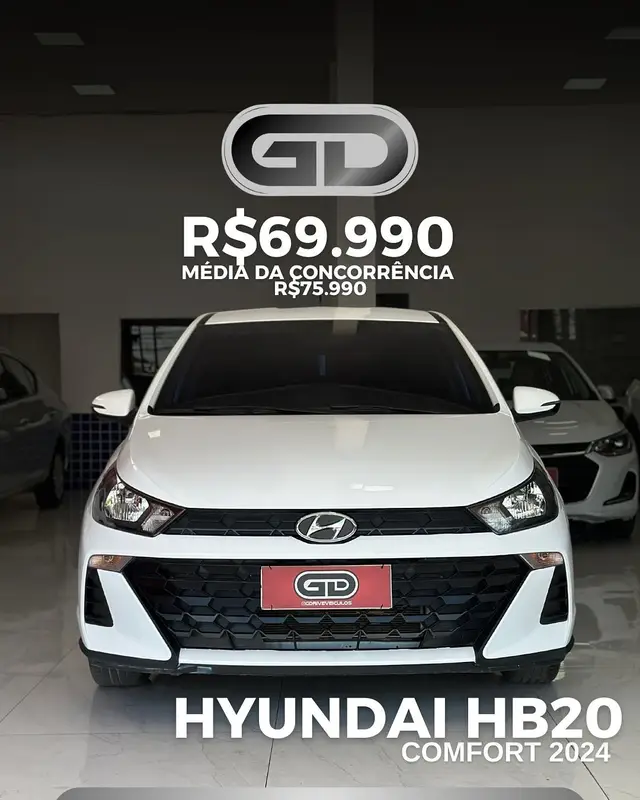 Carro Hyundai HB20 2024 Limited 1.0