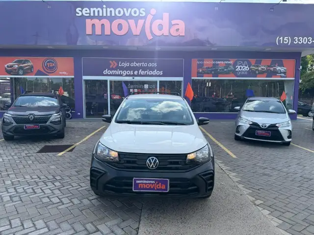 Carro Volkswagen Saveiro 2024 Robust Total Flex 16V