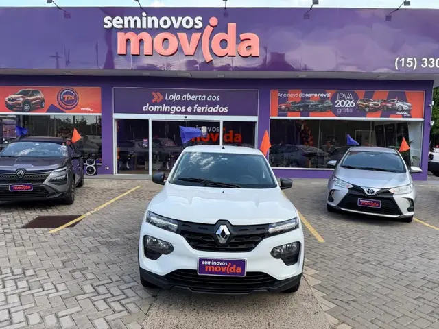 Carro Renault Kwid 2024 Zen 1.0 12v SCe (Flex)