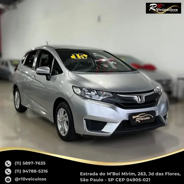 Carro Honda Fit 2015 1.5 16v LX CVT (Flex)