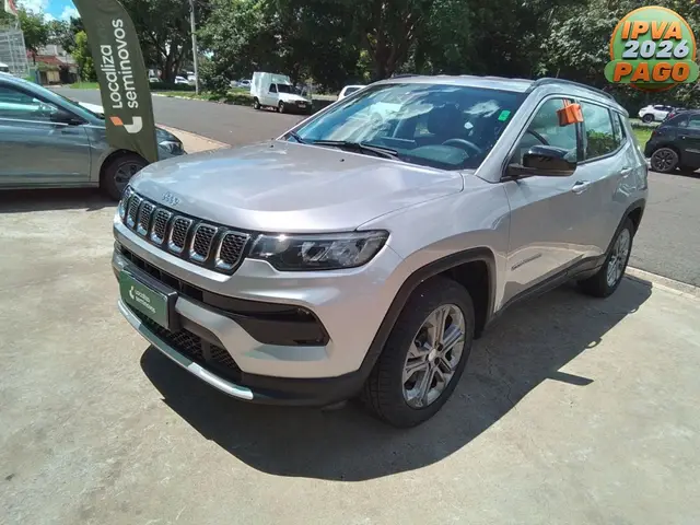 Carro Jeep Compass 2024 Longitude 1.3 T270 (Aut) (Flex)