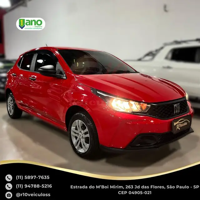 Carro Fiat Argo 2023 1.0 (Flex)