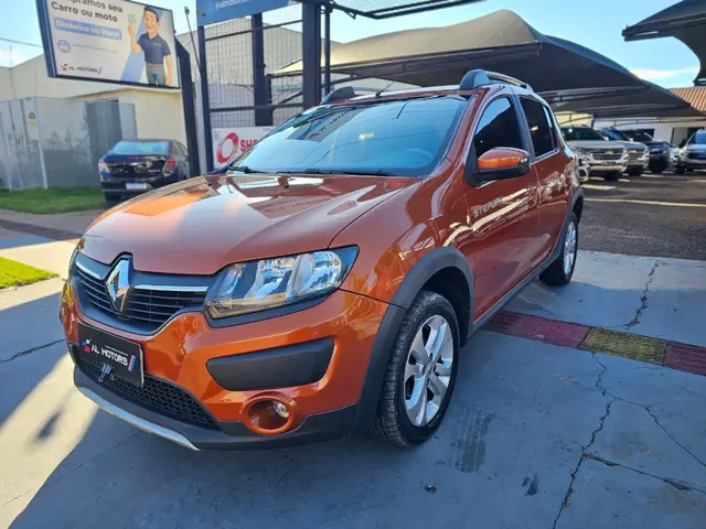 Carro Renault Sandero Stepway 2016 Rip Curl 1.6 8V Easy-R (Flex)