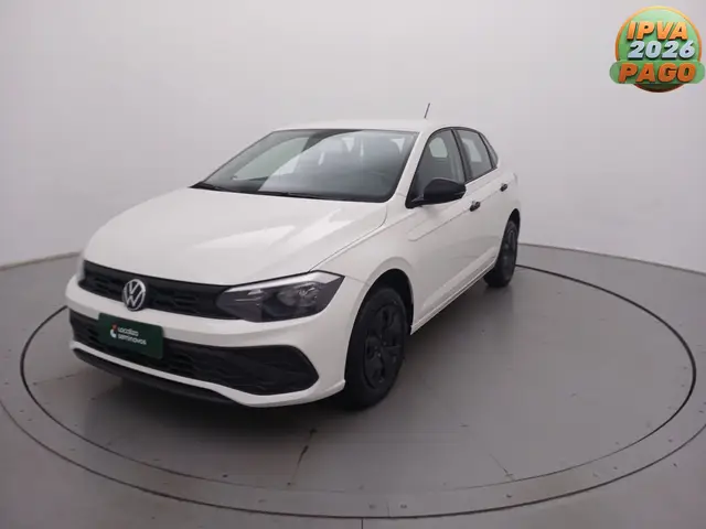 Carro Volkswagen Polo 2025 Track 1.0 Flex 12V 5p