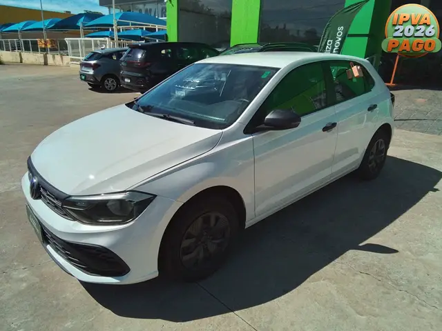 Carro Volkswagen Polo 2025 Track 1.0 Flex 12V 5p