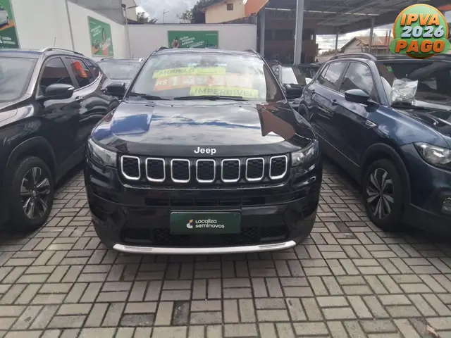 Carro Jeep Compass 2025 Longitude 1.3 T270 (Aut) (Flex)