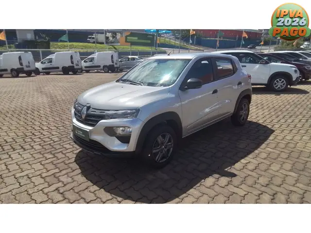 Carro Renault Kwid 2025 Zen 1.0 12v SCe (Flex)