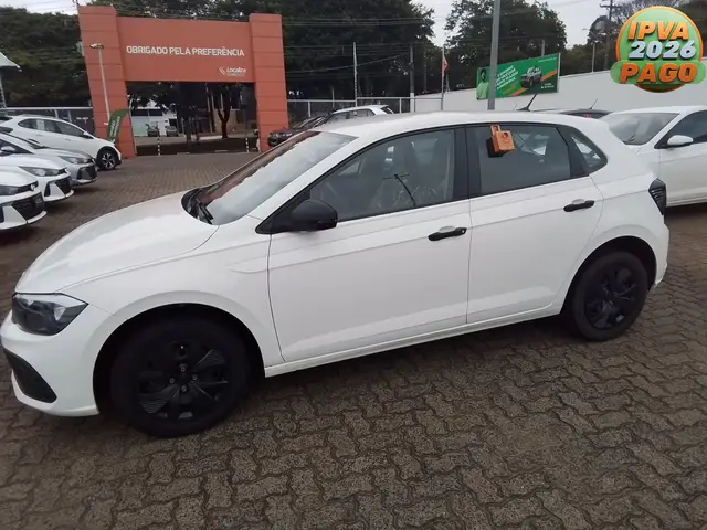 Carro Volkswagen Polo 2025 Track 1.0 Flex 12V 5p