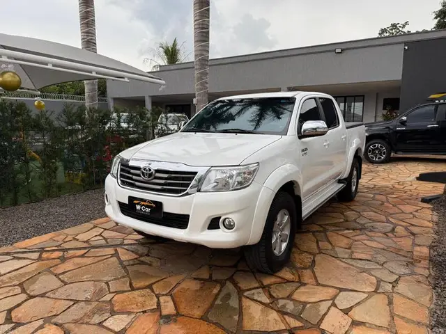 Carro Toyota Hilux Cabine Dupla 2015 Hilux 2.7 SRV CD 4x2 (Flex) (Aut)