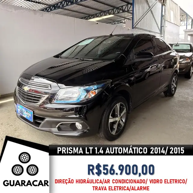 Carro Chevrolet Prisma 2015 1.4 LT SPE/4 (Aut)