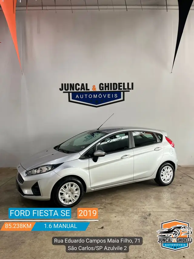 Carro Ford New Fiesta Hatch 2019 New Fiesta SE 1.6 16V
