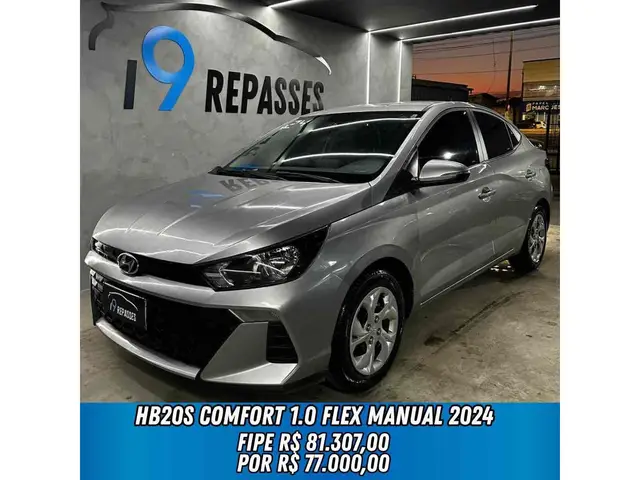 Carro Hyundai HB20S 2024 Comfort 1.0 (Flex)