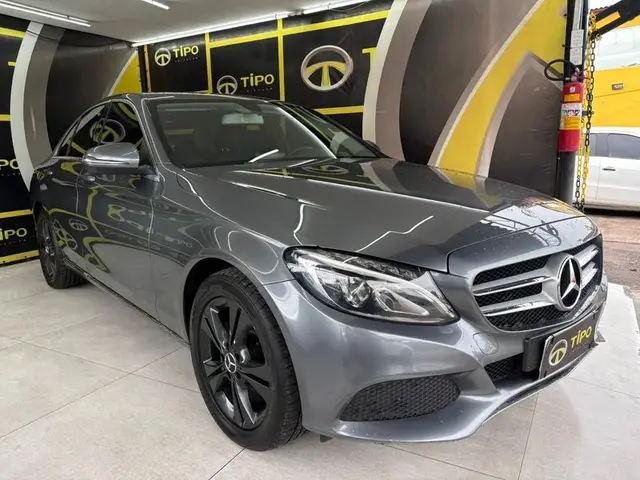 Carro Mercedes-Benz C 180  2017 1.6 CGI Gasolina (Aut)