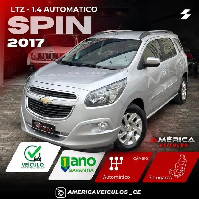 Carro Chevrolet Spin 2017 LTZ 7S 1.8 (Flex) (Aut)