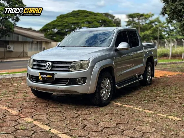 Carro Volkswagen Amarok 2014 2.0 CD 4x4 TDi Highline (Aut)