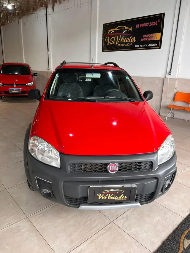 Carro Fiat Strada 2016 Working HARD 1.4 Fire Flex 8V CD